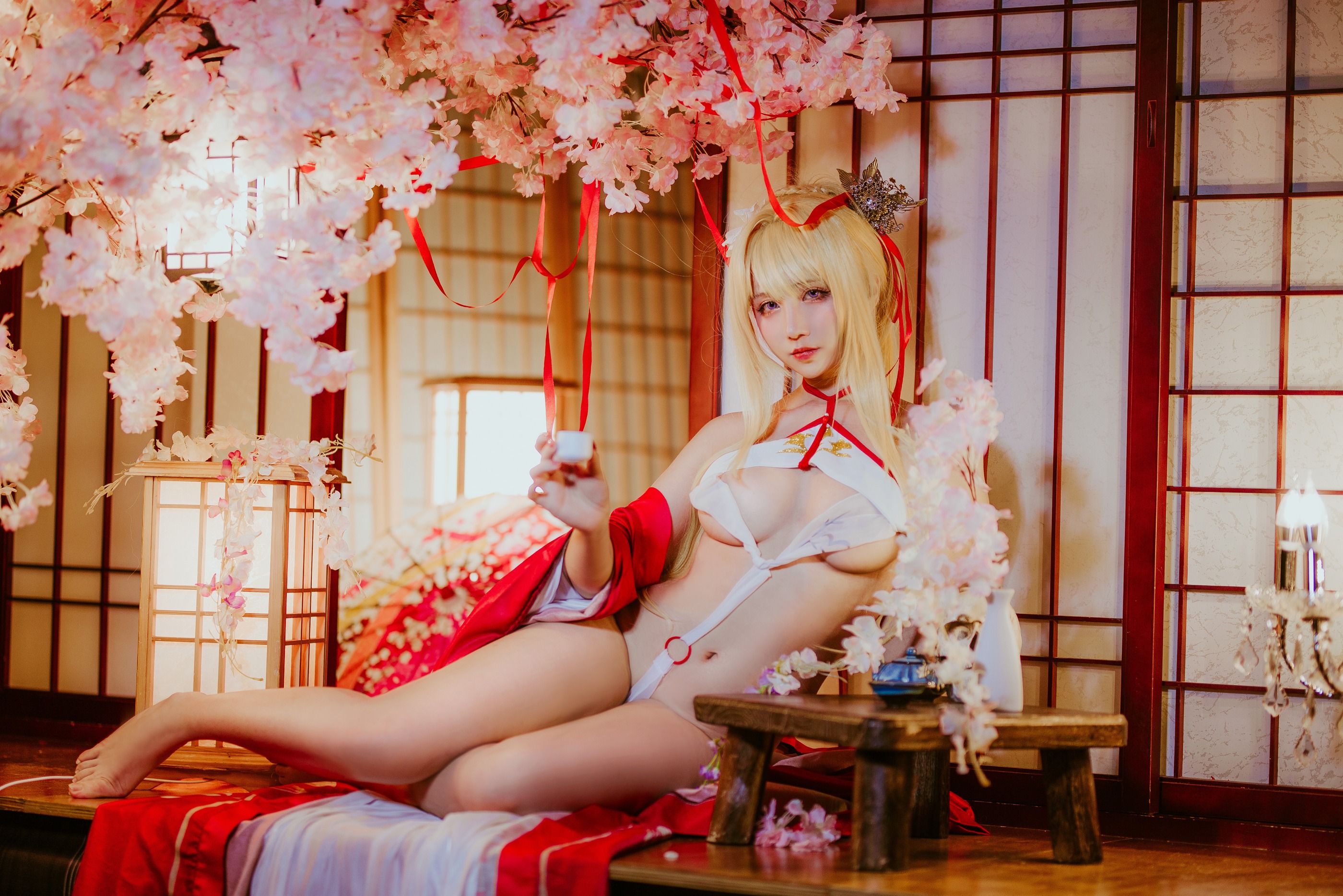 图片[1]-九曲Jean –  NO.055 光荣新春和服 [18P]-XikXak